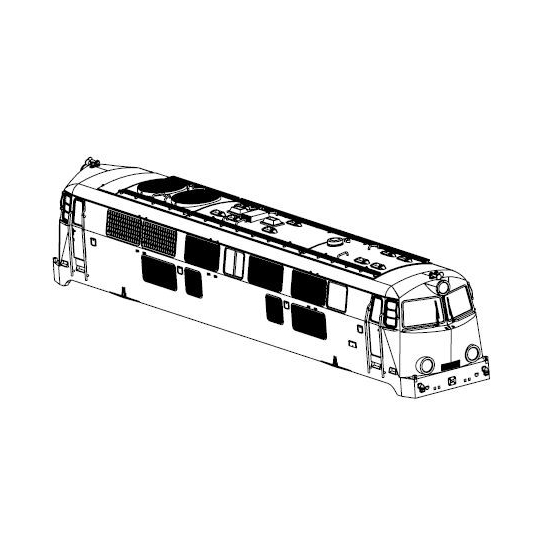 Obudowa do spalinowozu  SP45-155  Piko ET96311-101